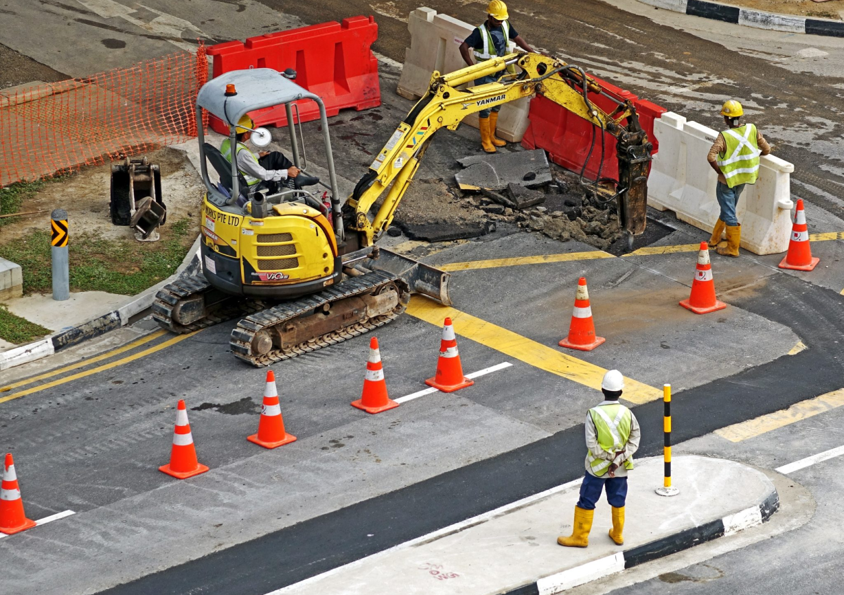 Travaux de voirie à Alfortville